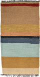 Nepal Teppich 140 x 70 cm - mehrfarbig