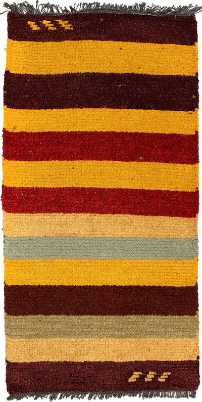 Nepal Teppich 70x140cm - Wollteppich