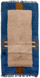 Nepal Teppich 140 x 70 cm - mehrfarbig