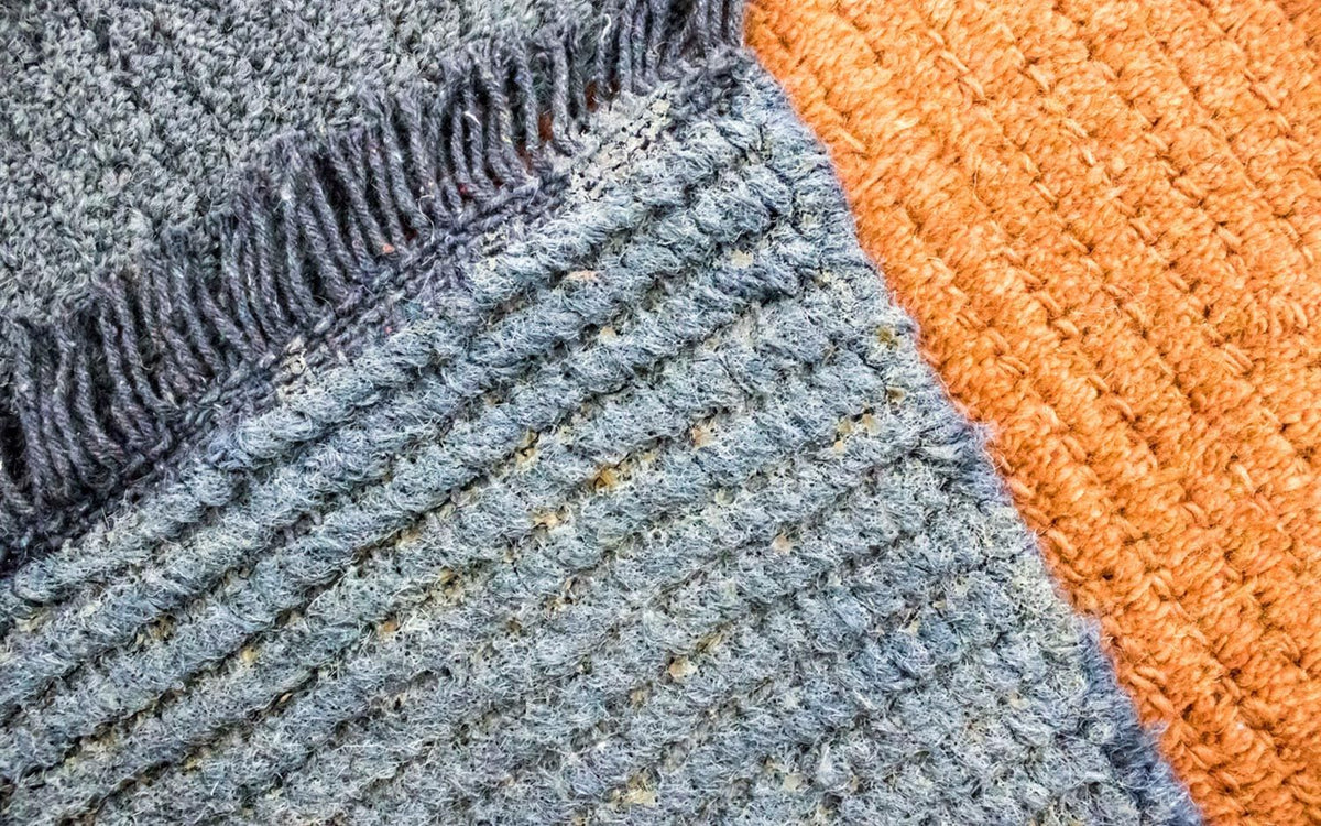 Nepal Teppich 140 x 70 cm - mehrfarbig