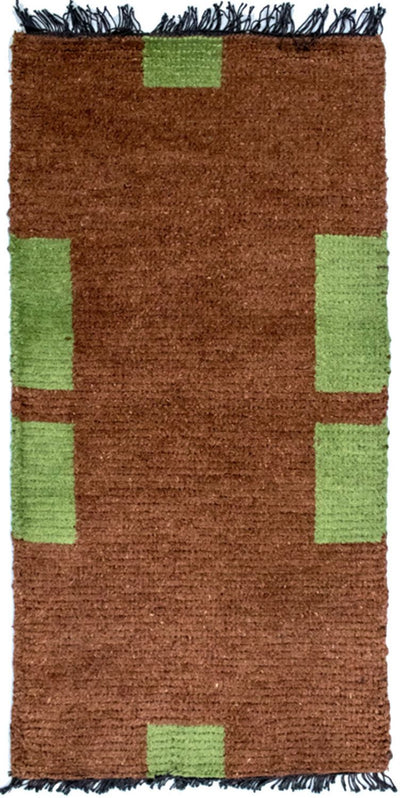 Nepal Teppich 70x140cm - Wollteppich