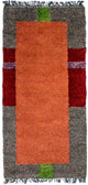 Nepal Teppich 140 x 70 cm - mehrfarbig
