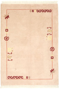 Nepal Teppich 180 x 120 cm - mehrfarbig