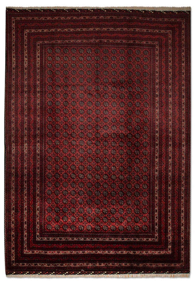 Buchara Teppich 195x299cm - Orientteppich - rot