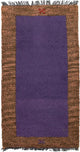 Nepal Teppich 140 x 70 cm - lila