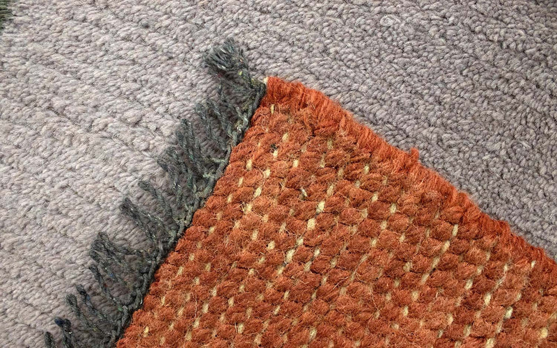 Nepal Teppich 140 x 70 cm - rosa
