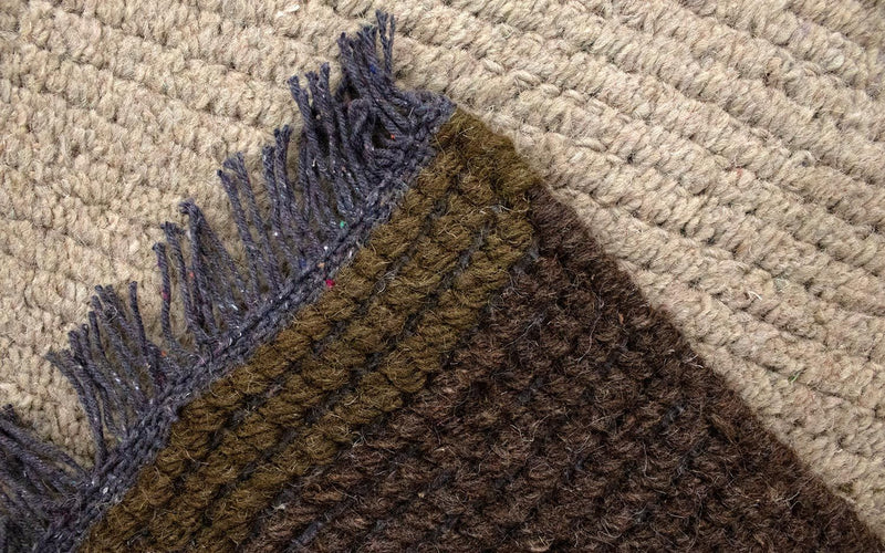 Nepal Teppich 140 x 70 cm - beige