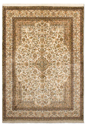 Seidenteppich - Kaschmir Seide 186 x 126 cm Teppichbrücke