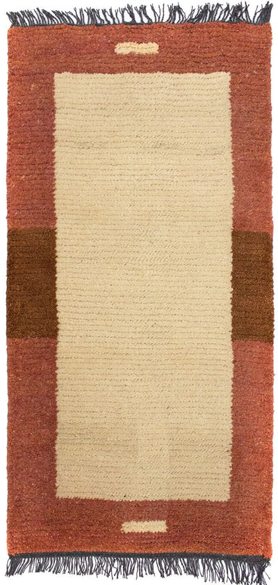 Nepal Teppich 70x140cm - Wollteppich