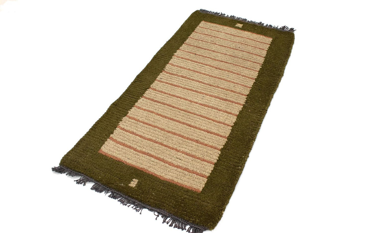Nepal Teppich 140 x 70 cm - beige
