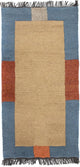 Nepal Teppich 140 x 70 cm - beige