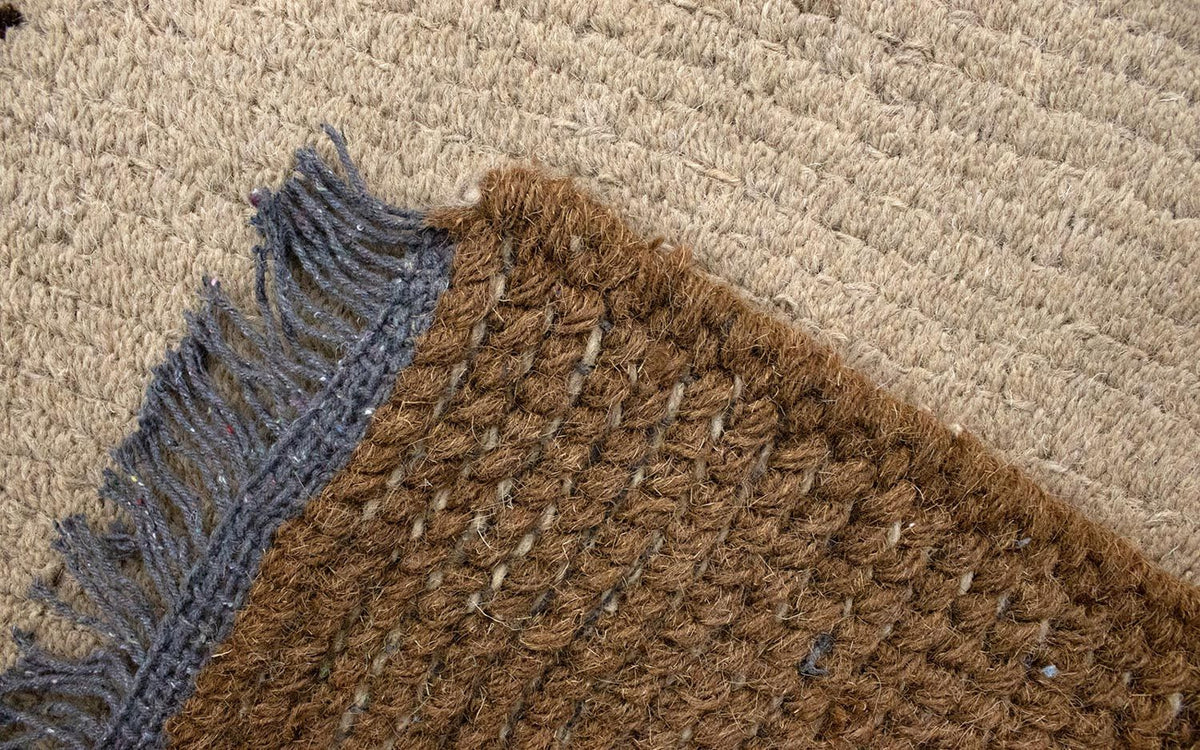 Nepal Teppich 140 x 70 cm - beige