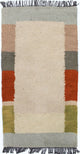 Nepal Teppich 140 x 70 cm - beige