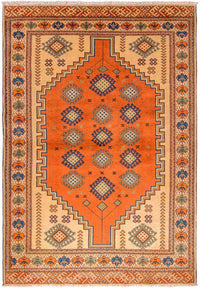 Turkaman Teppich 184 x 127 cm - orange