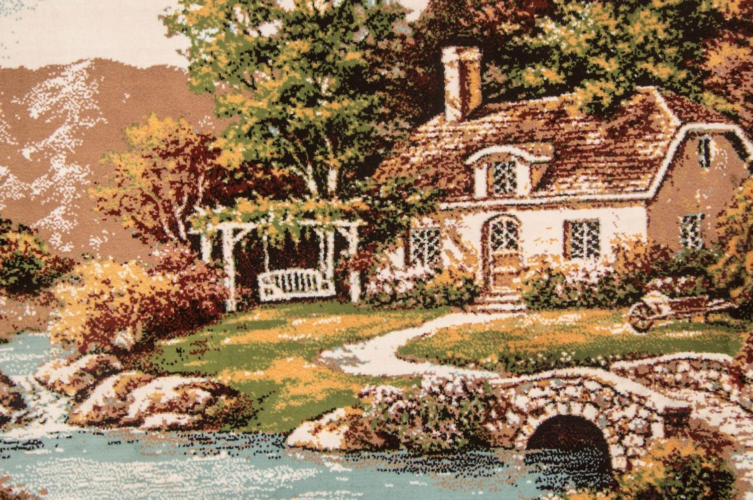 Bild-Teppich 85 x 60 cm Fußmatte
