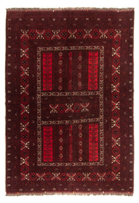 Turkaman Teppich - 224 x 158 cm - rot