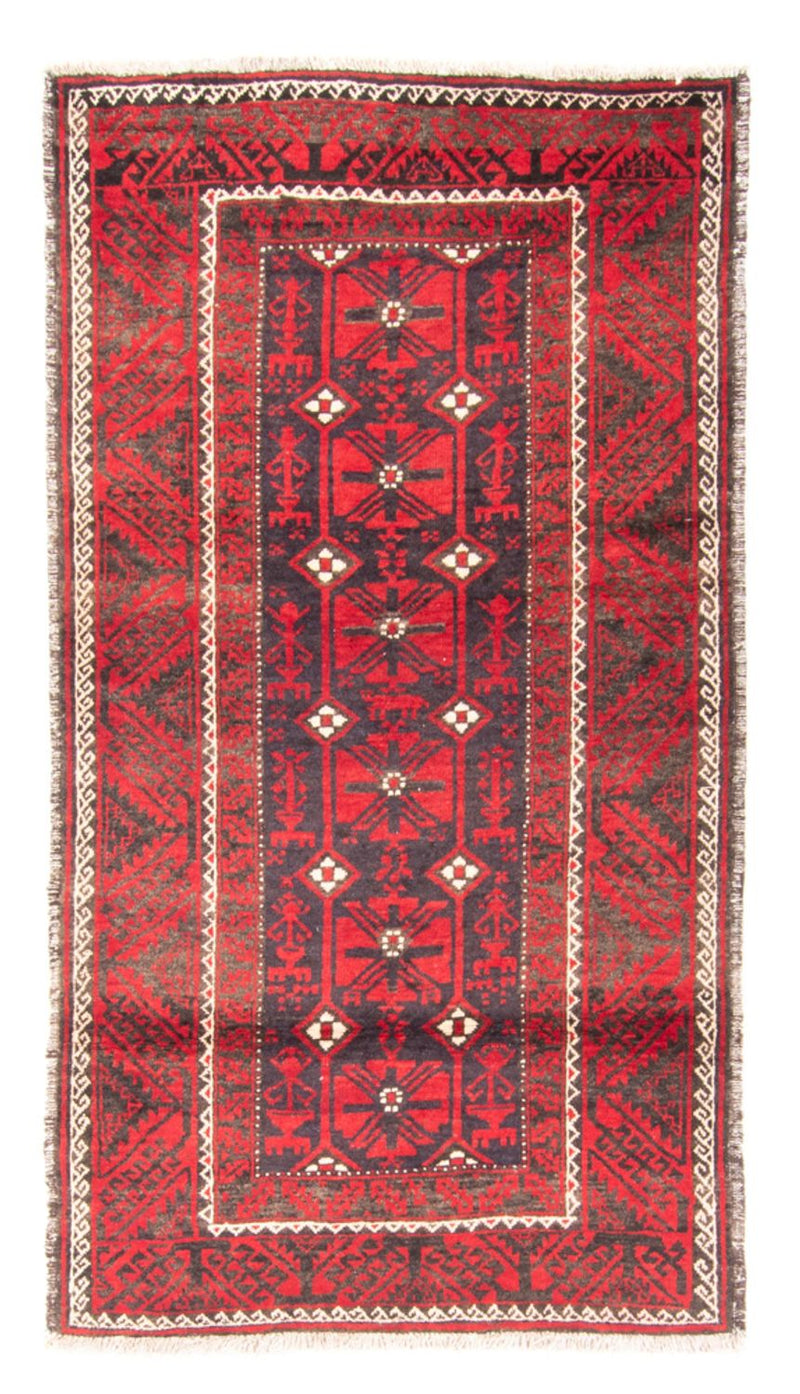 Läufer Belutsch - 205 x 112 cm - rot