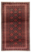 Belutsch Teppich 121x216cm - Orientteppich - Rechteckig / Dunkelblau / 121 x 216 cm Rechteckig