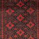 Belutsch Teppich - 216 x 121 cm - dunkelblau
