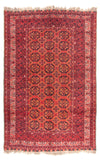 Turkaman Teppich 157x246cm - Orientteppich - Rechteckig / Rot / 157 x 246 cm Rechteckig