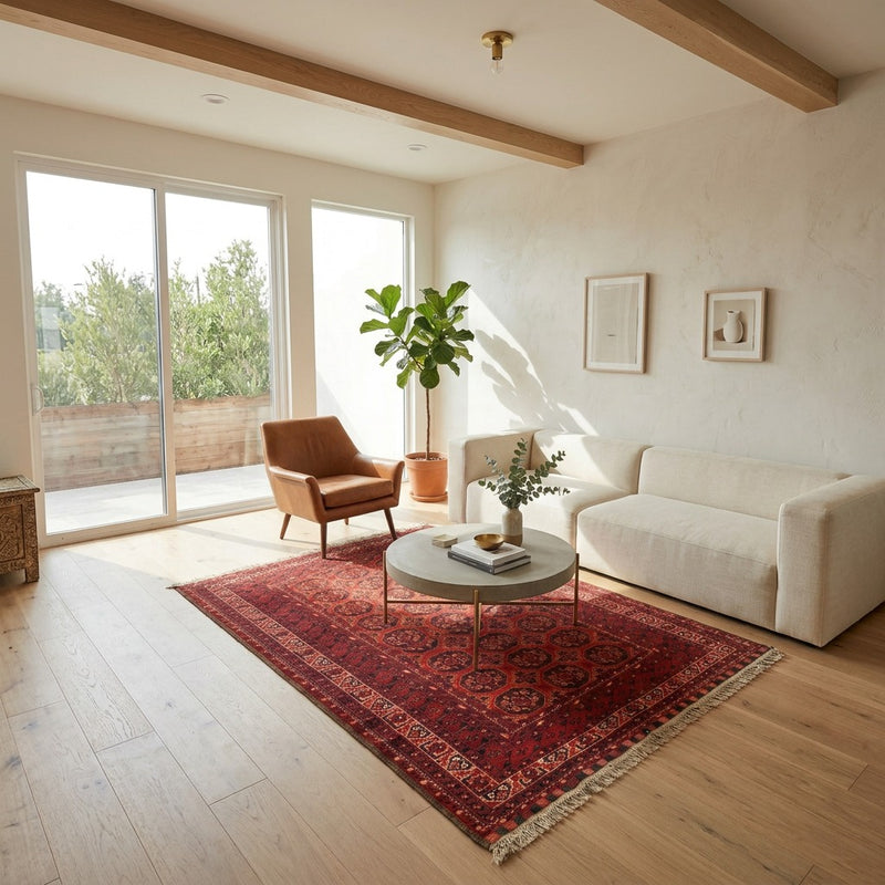 Turkaman Teppich 246x157cm - Orientteppich
