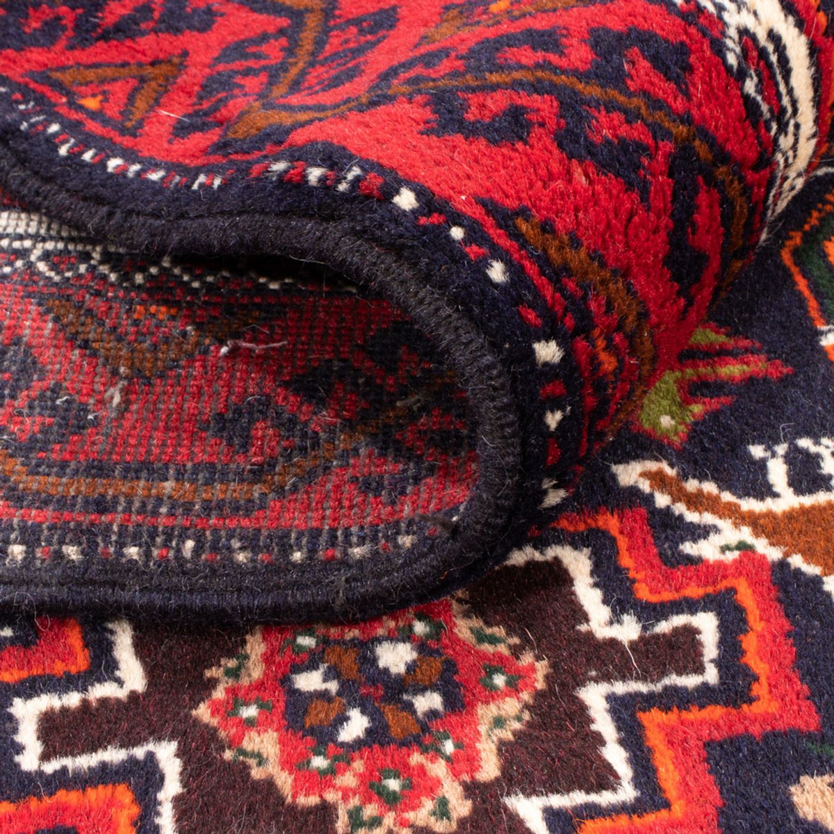 Läufer Belutsch - 175 x 85 cm - dunkelblau