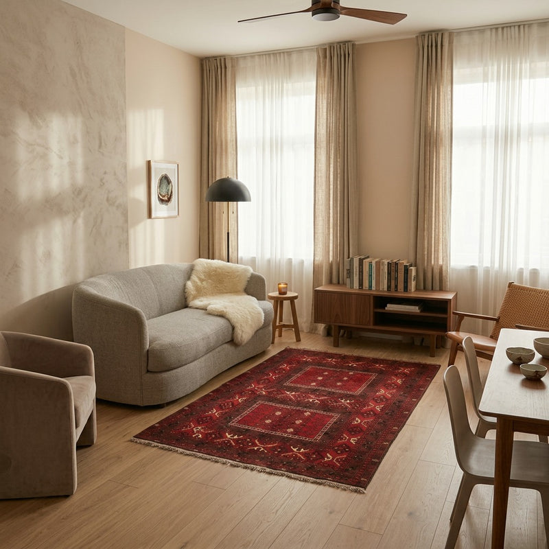 Turkaman Teppich 244x158cm - Orientteppich