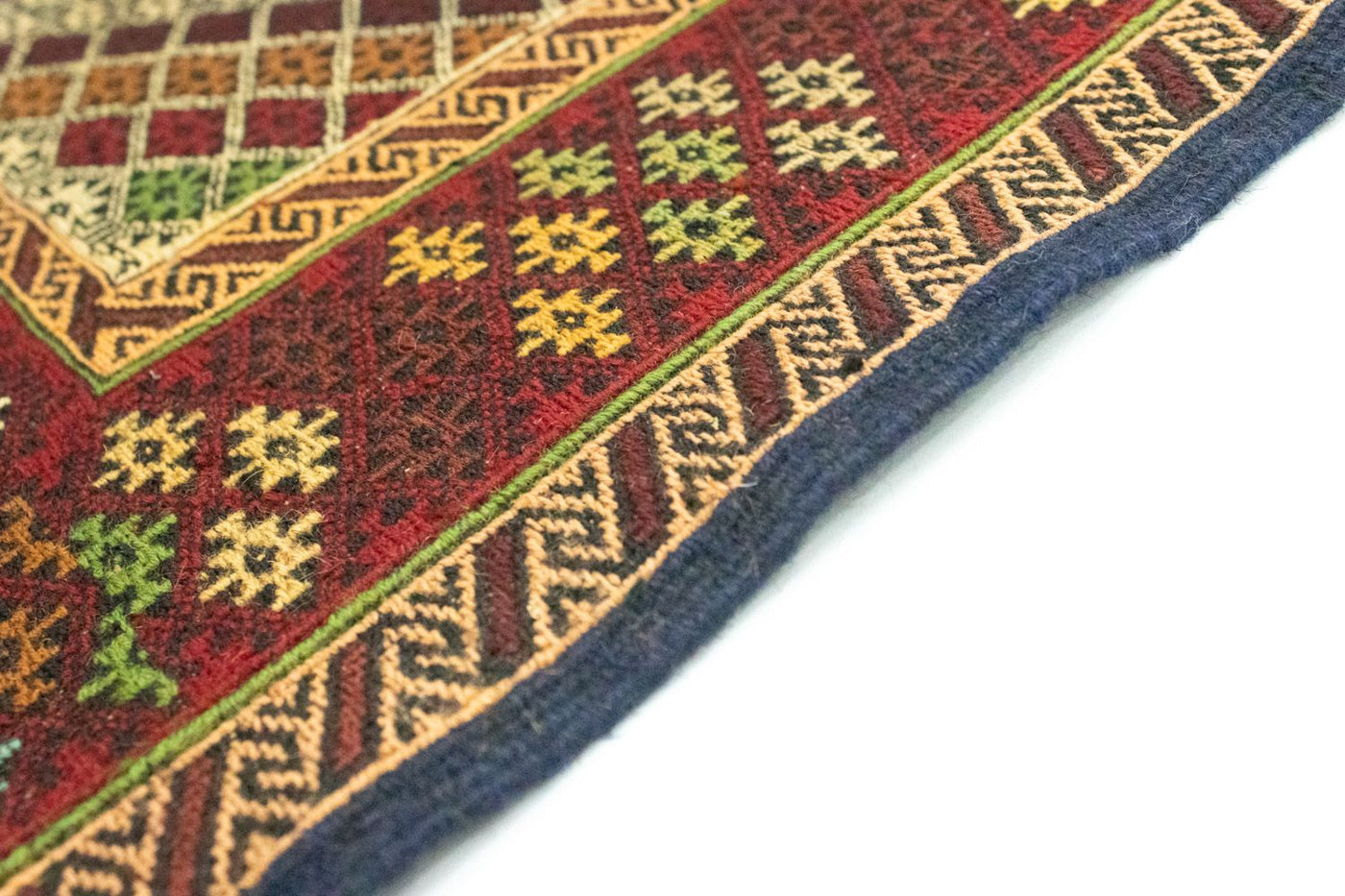 Kelim Afghan Teppich 208x85cm