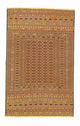 Kelim Teppich - Oriental 208 x 133 cm - braun