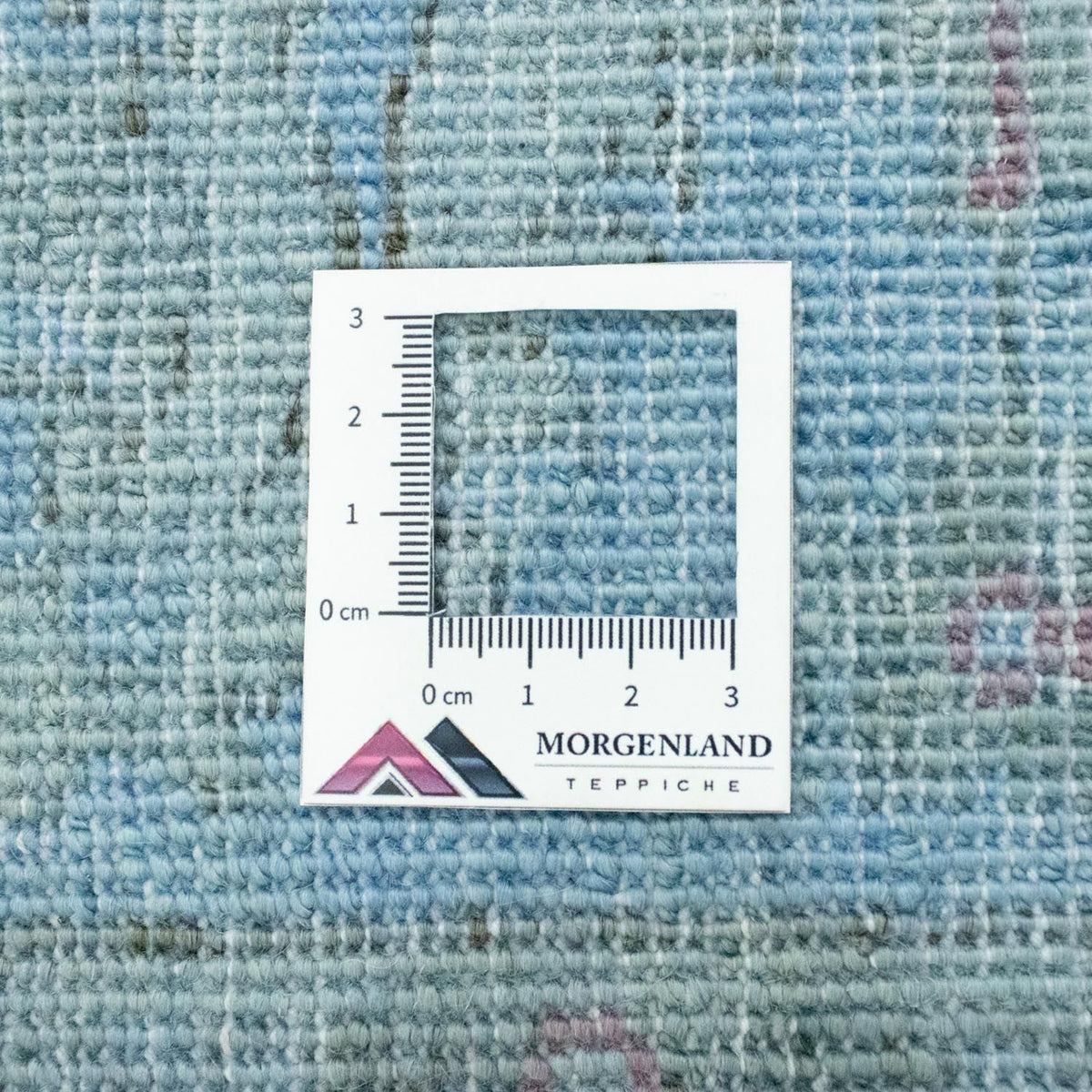 Ziegler Teppich - Modern 215 x 151 cm - hellblau