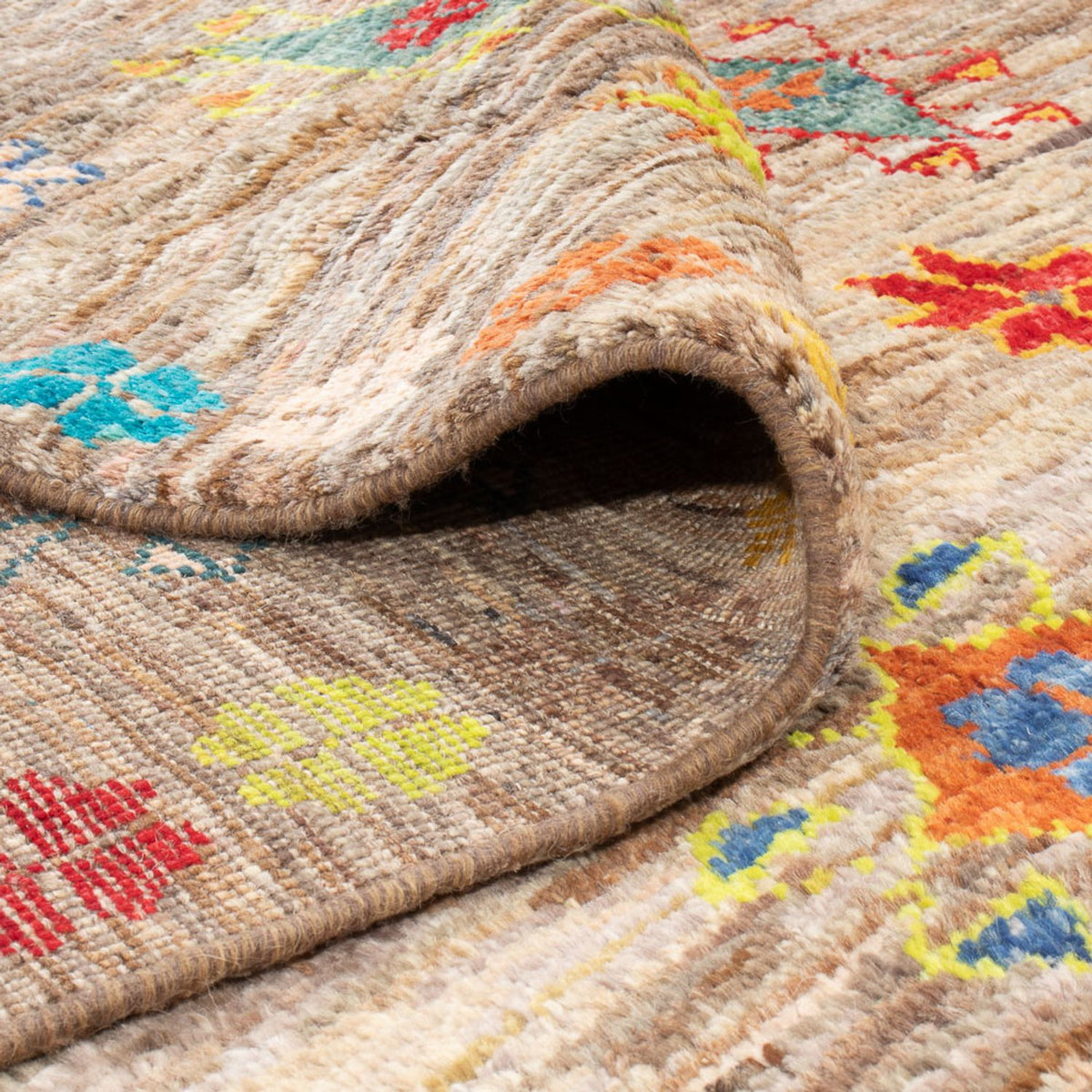Berber Teppich - 237 x 176 cm - mehrfarbig