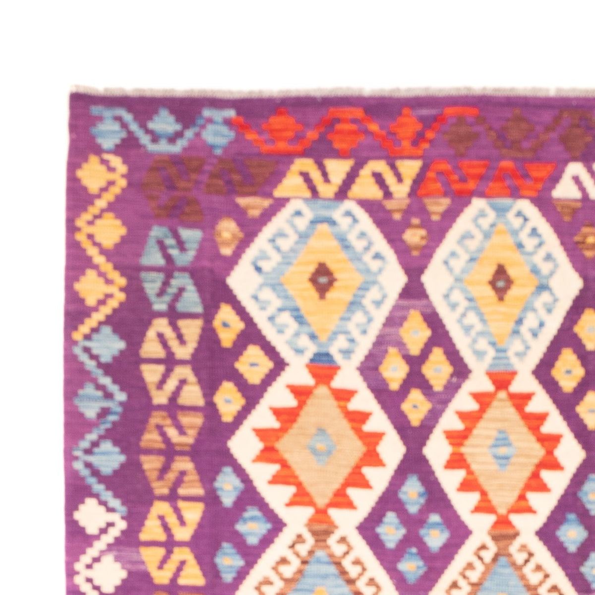 Kelim Teppich - Splash - 256 x 178 cm - mehrfarbig