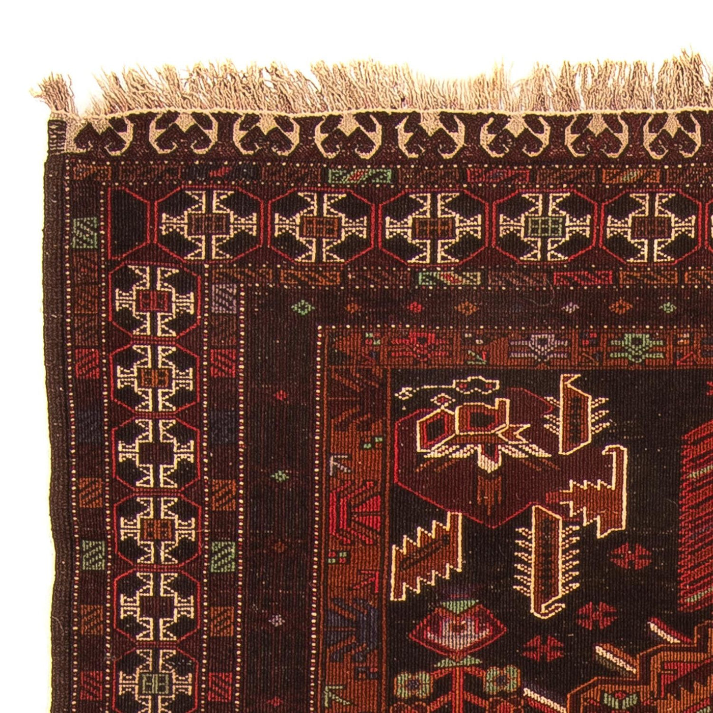 Afghan Teppich 189x127cm - Orientteppich