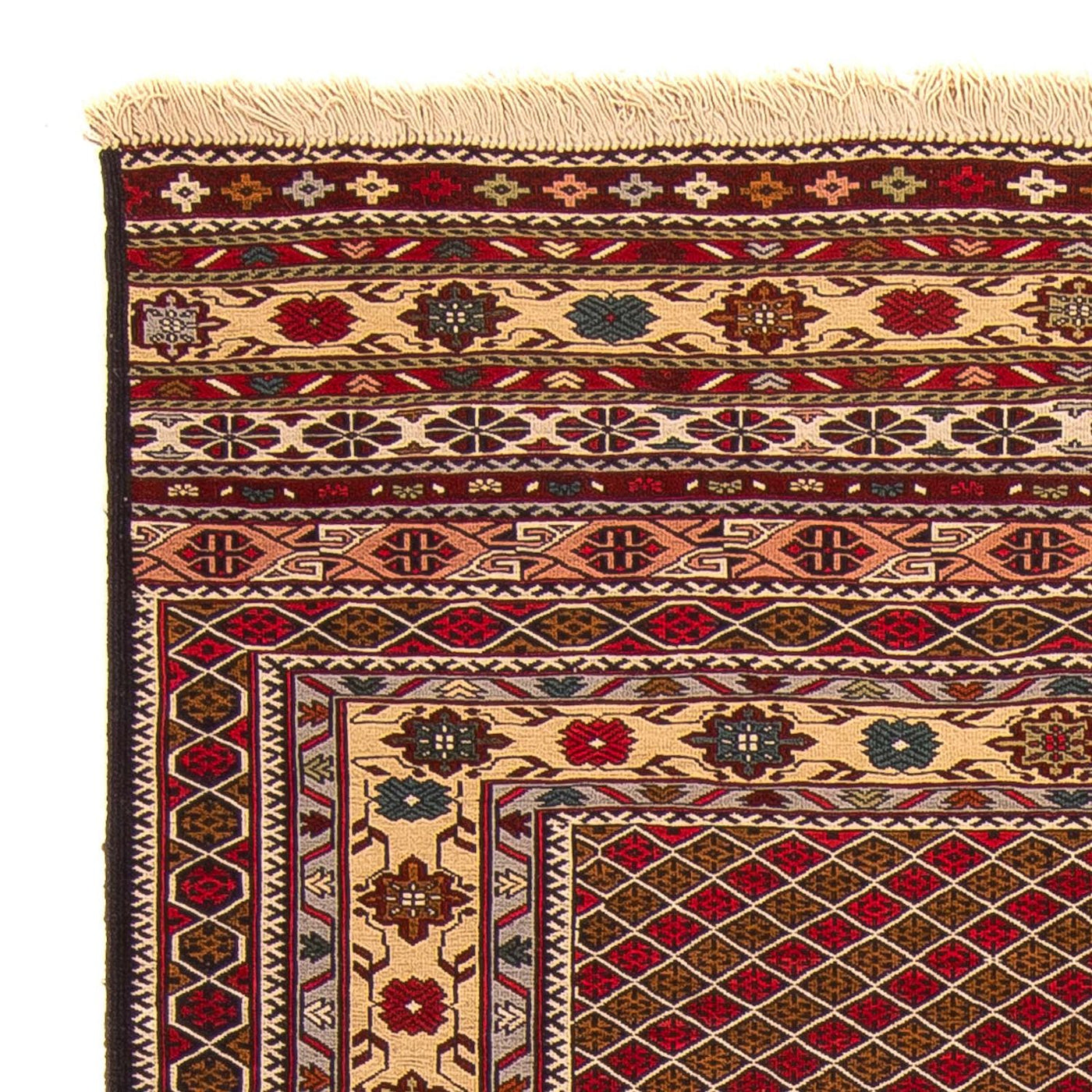 Kelim Afghan Teppich 207x125cm