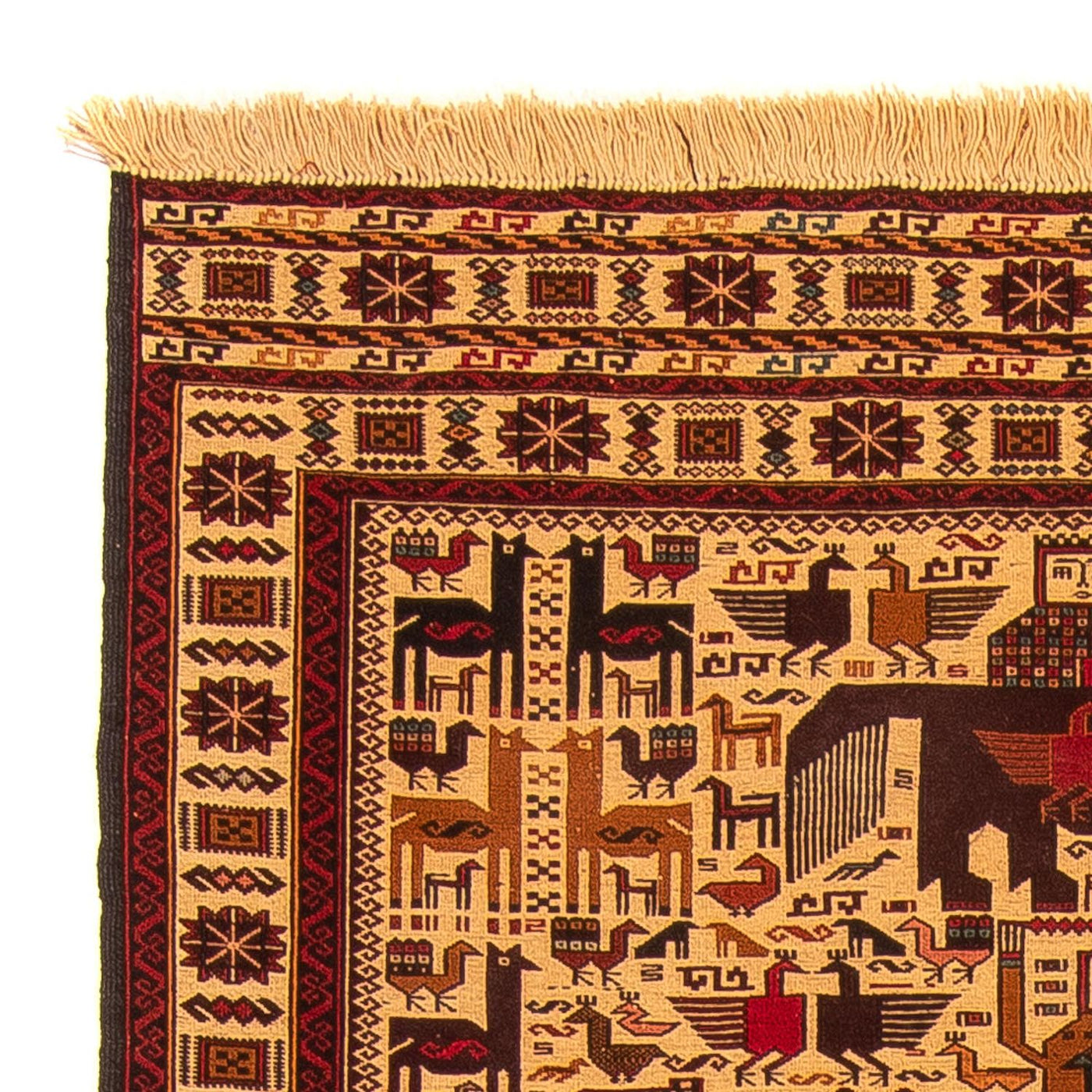 Kelim Afghan Teppich 200x122cm