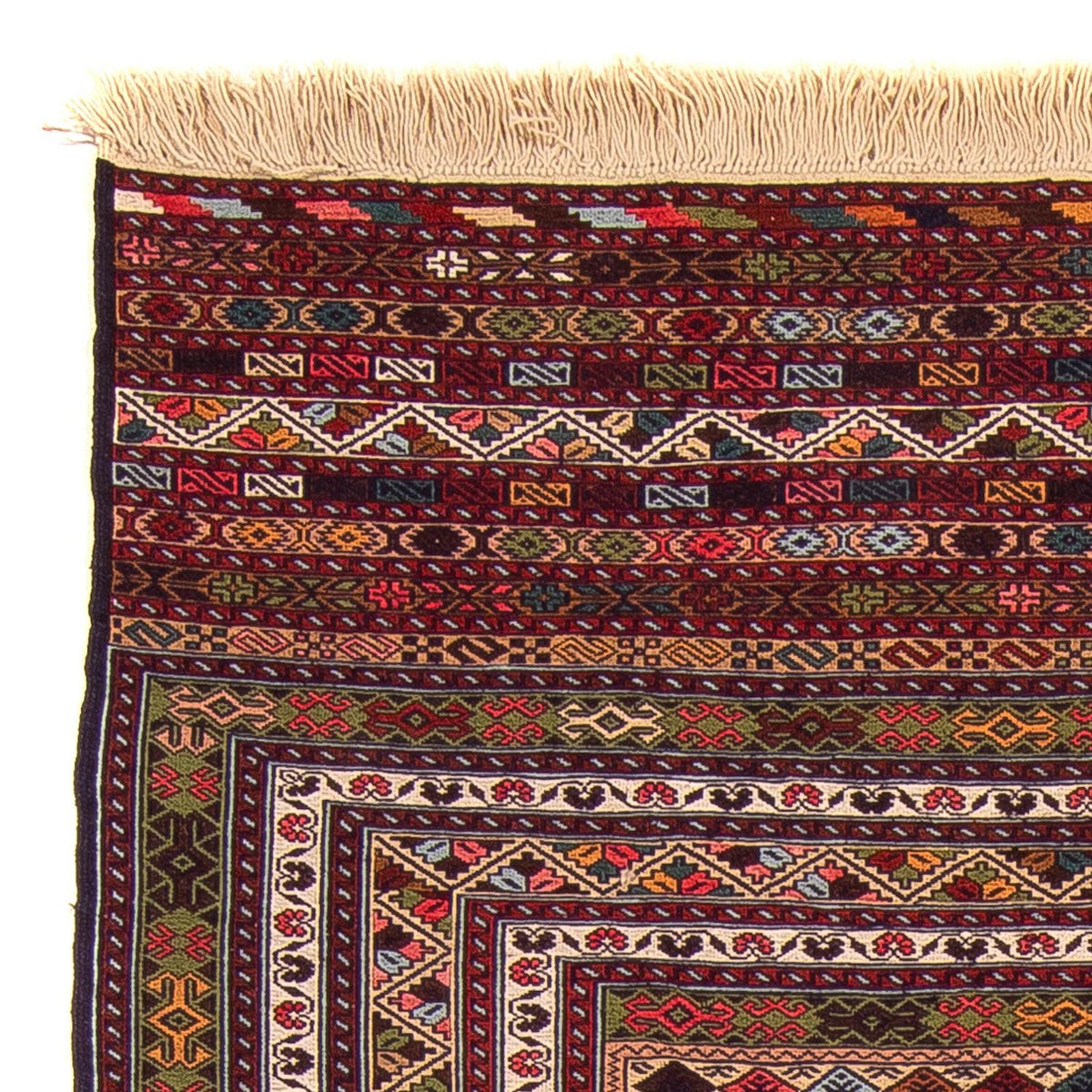 Kelim Teppich - Oriental 185 x 120 cm - mehrfarbig