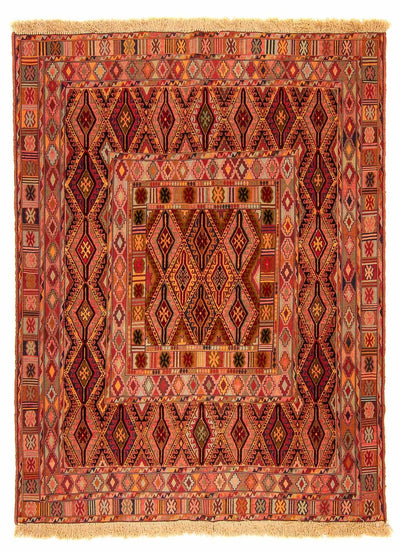 Kelim Afghan Teppich 147x175cm