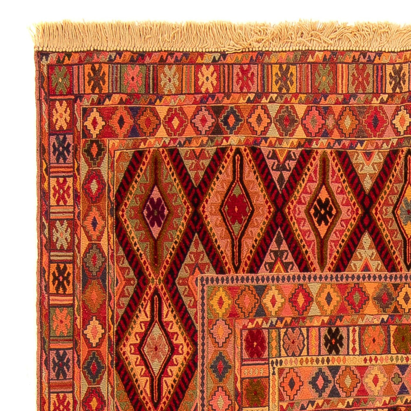 Kelim Afghan Teppich 181x147cm