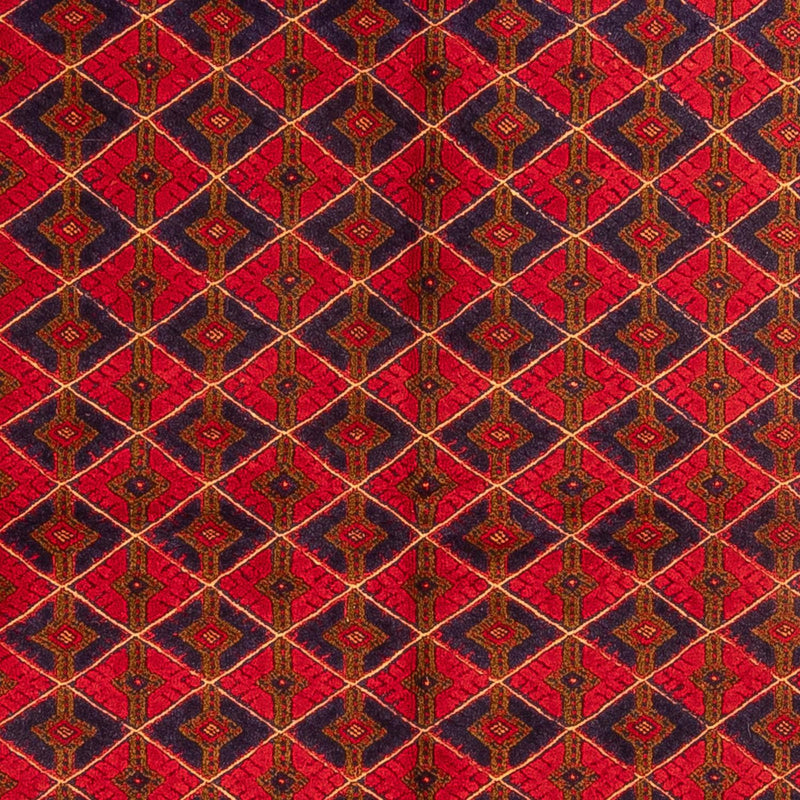 Kelim Teppich - Oriental 202 x 153 cm - dunkelrot