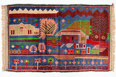 Belutsch Teppich 89x135cm - Orientteppich