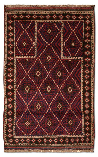Belutsch Teppich 85x127cm - Orientteppich