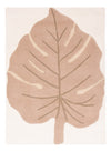 Wollteppich Blatt Monstera - Rechteckig / Braun / 90 x 150 cm Rechteckig