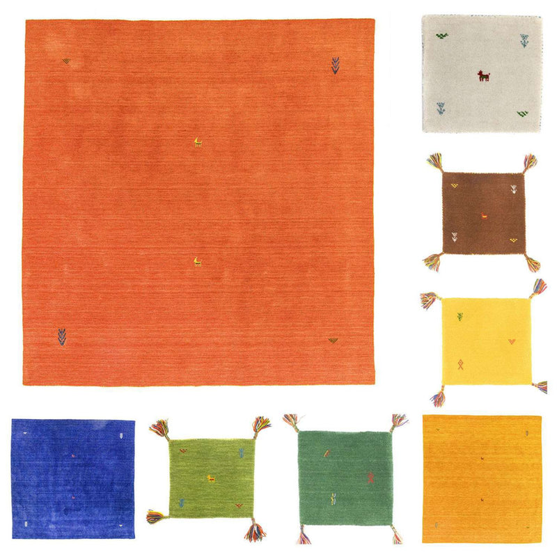 Gabbeh Teppich Agra - Wollteppich