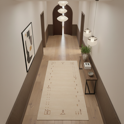 Gabbeh Teppich - Indus »Fenth« Läufer