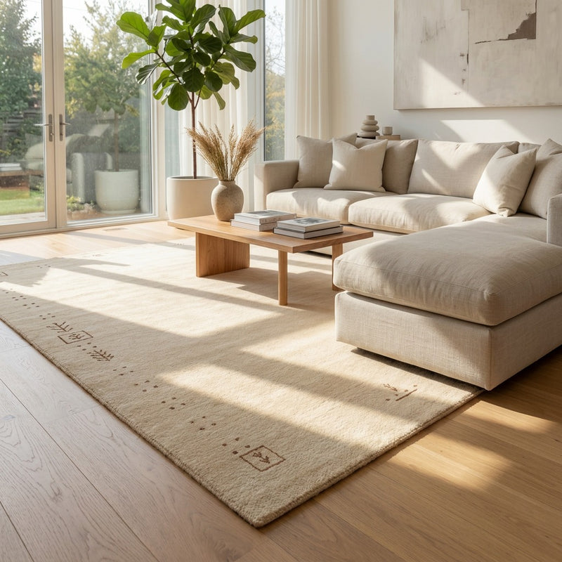 Gabbeh Teppich Fenth - Wollteppich