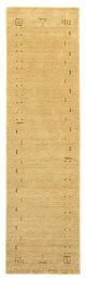 Gabbeh Teppich - Indus 400 x 80 cm - beige