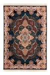 Perserteppich Ayaan - Rechteckig / Dunkelblau / 100 x 150 cm Rechteckig