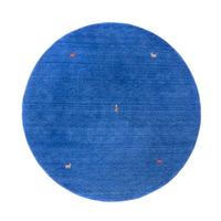 Gabbeh Teppich - Softy 250 x 250 cm - blau