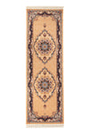 Perserteppich Aayan - Läufer / Braun / 100 x 200 cm Läufer