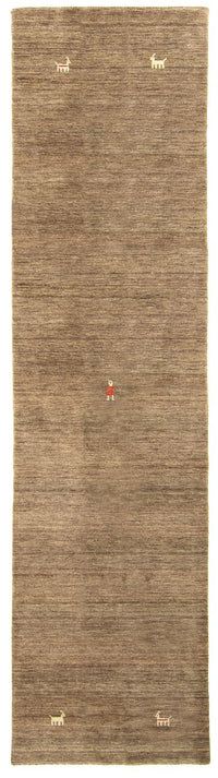Gabbeh Teppich - Indus 200 x 80 cm - braun